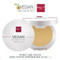 BSC PURE CARE VEGAN SOFT MATTE POWDER SPF 25 PA +++. 