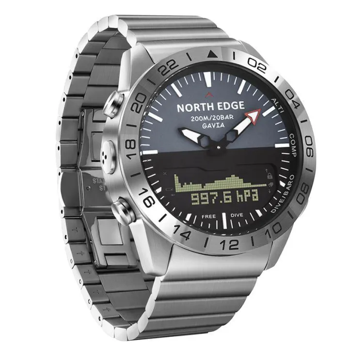 (Preorder)NORTH%20EDGE%20GAVIA2%20Men%20Diving%20Sports%20Digital%20Watch%20Men%20Outdoor%20Smart%20Watch%20Military%20Army%20Luxury%20Full%20Steel%20Business%20Waterproof%20200M%20Altimeter%20Barometer%20Compass%20Diving%20Calorie%20Temperature%20-%20Image%204