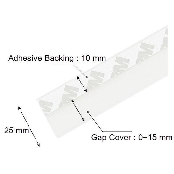 Silicone Seal Strip for Door & Window (25/35/45 mm),5m length