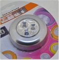 LED Touch Night Emergency Light Lamp, Stick On Wall Ceiling, Battery Operated. 