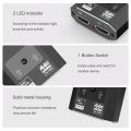 Bi-Direction HDMI-compatible Switch 4K Splitter 1x2/2x1 Adapter HD Switcher. 