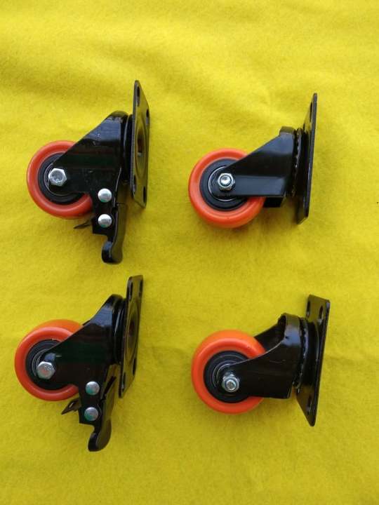 Clover%202%20inch%20%20Caster%20Wheels%20,%20%20Ball%20Bearing%20Swivel%20Castor%20(%204%20PCS%20)%20%20(%20%E1%81%84%20%E1%80%81%E1%80%AF%E1%80%90%E1%80%85%E1%80%AF%E1%80%B6%20)%20-%20Image%202