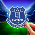 Everton FC Soccer Team Sticker - 4 Pcs Set | Laptop Sticker | Car Sticker | Phone Sticker | Waterbottle Sticker | Wall Sticker | Die Cut Sticker | Waterproof Sticker. 