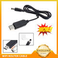 IZ-1001 USB 5V to 12V Converter Cable,Wifi Cable to Connect with powerbank. 