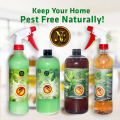 Herbal Mosquito Repellent Spray ဓာတုပစ္စည်းမဲ့ သဘာဝခြင်ပြေးဖျန်းဆေး 1000 ml. 