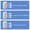 Multifunction Mini Fan USB Electric Air Cooler Water Spray Mist 3 Gear Speed Air Cooling Fan Humidifier. 
