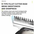 Kemei Km-681 4 In 1 Multi-Functional Electric Hair Clipper & Nose Hair Trimmer & Beard Shaver & Carving Trimmer Set. 