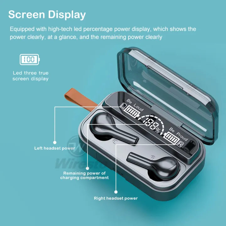 Wiresto%20True%20Wireless%20Earbuds%20Mini%20Earphone%20Headphone%20TWS%20Wireless%20Bluetooth%20V5.0%20Headset%20Sport%20Music%20Stereo%20Headphone%20LED%20Display%20Noise%20Canceling%20with%20Microphone%20Free%20Case%20Box%20Charging%20Case%20-%20Image%204