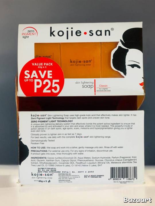 Kojie.San%20Skin%20Lightening%20Soap%2065g%20(1pc)%20Exp%20date%20fresh%20-%20Image%202