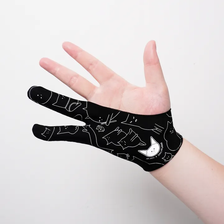 XP-PEN Artist Anti-fouling Drawing Glove / Cat Glove- Standard Size (ACG15)
