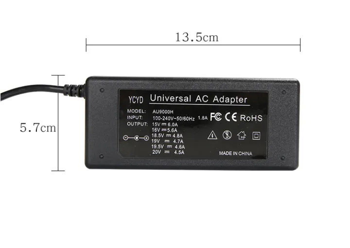 90W%20Universal%20Laptop%20Charger%20AC%20Power%20Adapter%20Auto%20Recognition%20Adjustable%20w/%2013%20Detachable%20Plug%20for%20Laptop%20Notebook%20Power%20Supply%20-%20Image%204