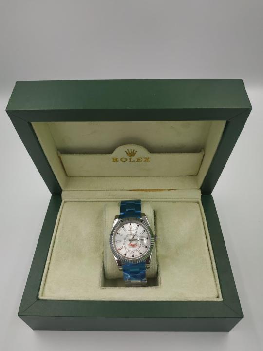 Rolex Sky Dweller (Silver) (First Copy)