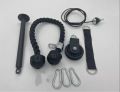 DIY Fitness Lift Pulley Cable System For Home Gym Sports Training (First Place). 