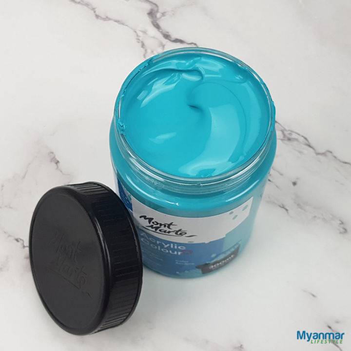 Turquoise – 300ml – Acrylic Paint – Mont Marte