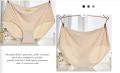 3piece - women's ice silk seamless underwear 3-piece mid-low waist. 
