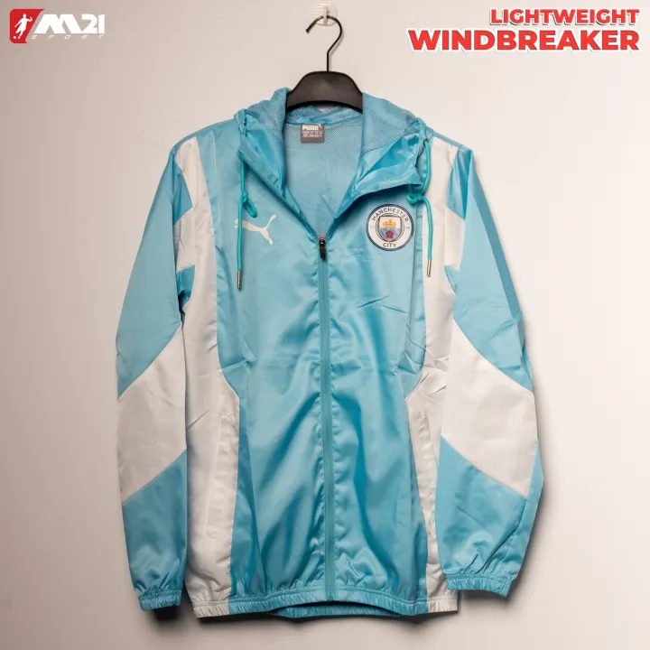 Manchester City Windbreaker Jacket (Sky Blue) 23/24