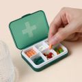 6-Compartment Small Medicine Box, Multi-Functional Medicine Storage Box. 