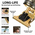 Vintage T9 Trimmer for Men Hair Zero Gapped Clipper Professional Haircut Electric USB Charging Beard Trimmer for Men Wireless Rechargeable Personal Hair Men Grooming Beard Liner. 