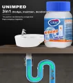 drainage block remover sink cleaner drain powder hair remove from pvc pipe use in home cleaner toilet cleaning pipe cleaner and bathroom wash basin all pipe safe cleaner. 