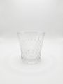 Classic Diamond-Cut Whiskey Glass – Premium Clear Glass Tumbler. 