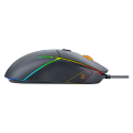 NUBWO X44 VISITOR Gaming Mouse White/Black/Mint Green Macro gaming mouse RGB lighting, DPI adjustment up to 12800 DPI. 