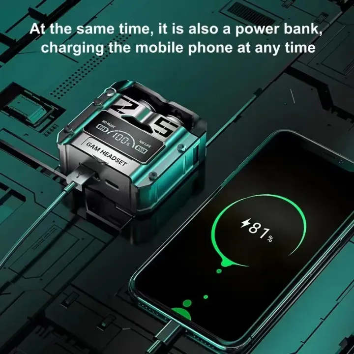M25%20Wireless%20Bluetooth%205.2%20Magnetic%20Hatch%20Metal%20Mechanical%20Style%20Dual%20Ear%20Digital%20Display%20In%20Ear%20Sport%20Bluetooth%20-%20Image%209