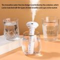 USB Portable Air Humidifier Desktop Aromatherapy Essential Oil Water Diffuser Bottle Cup Detachable Humidifier For Home Office. 
