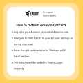 Amazon E-Gift Voucher (US) – Digital Code – Redeem for Millions of Products. 