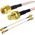 (Preorder) TUOLNK  Cable Female 6 SMA Male-SMA Adapter Cable RG316WiFi Wireless Network 2G 3G 4G Antenna Cable SMA-SMA Router Antenna. 