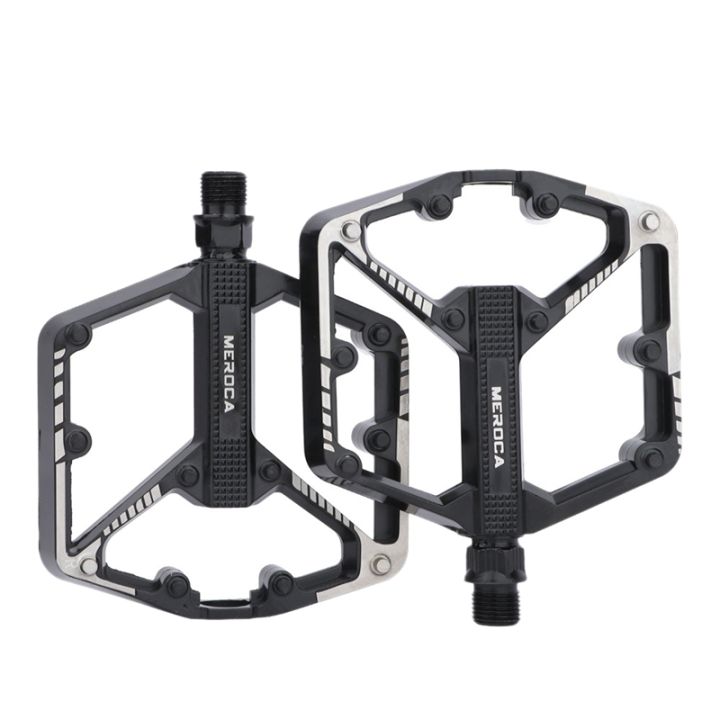 Meroca Ultralight Seal Bearings Bicycle Pedal Aluminum Alloy Non-slip Bmx Mtb Pedals
