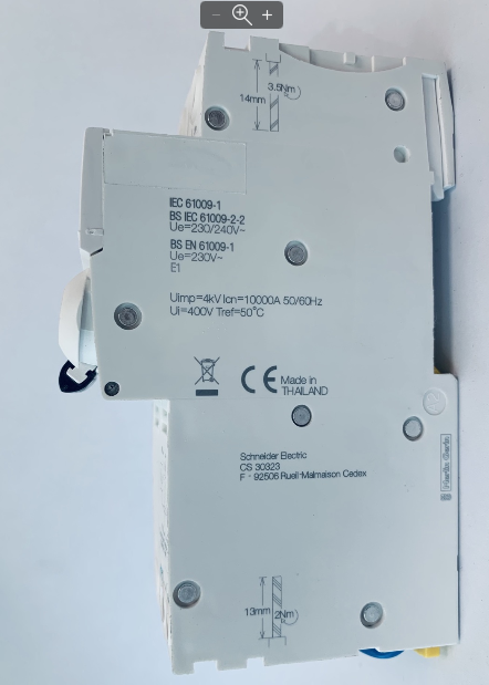 Schneider%20RCBO%20IC60H2%20-%20earth%20leakage%20circuit%20breaker%20-%202P%20-%20C%20curve%20-%2020%20A%20-%2030m%20A%20-%20240%20V%20-%20Image%203