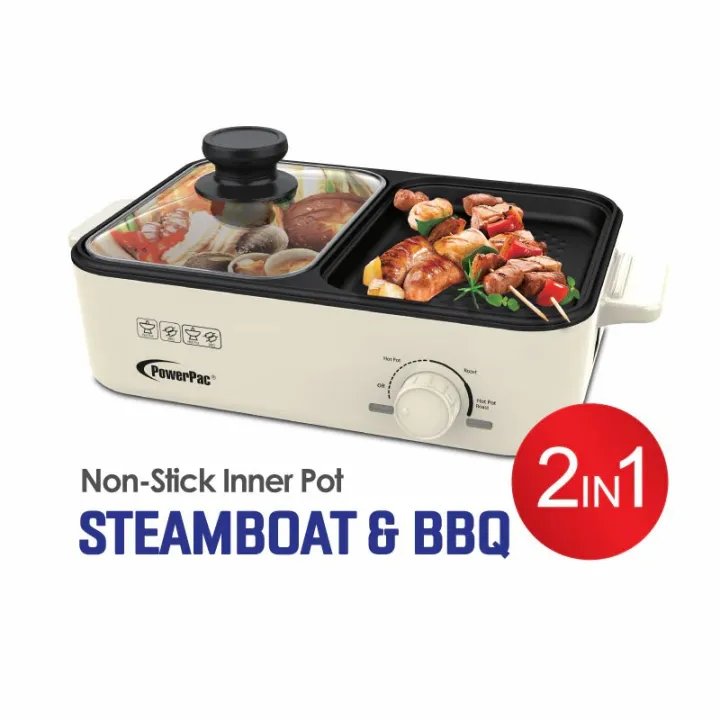 PowerPac%20%20Multipurpose%20Steamboat%20pot%20&%20BBQ%20Grill%20with%20Non-stick%20inner%20pot%20-%20Image%205