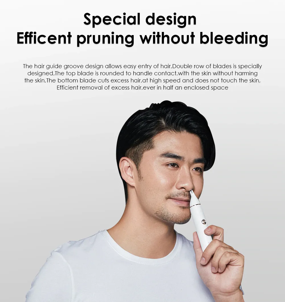 SOOCAS N1 waterproof Nose Hair Trimmer Eyebrow Clipper | Shop.com.mm