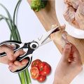 Multipurpose Kitchen Xcissors Stainless Steel Sharp Heavy Duty Kitchen Shears Bottle Opener. 