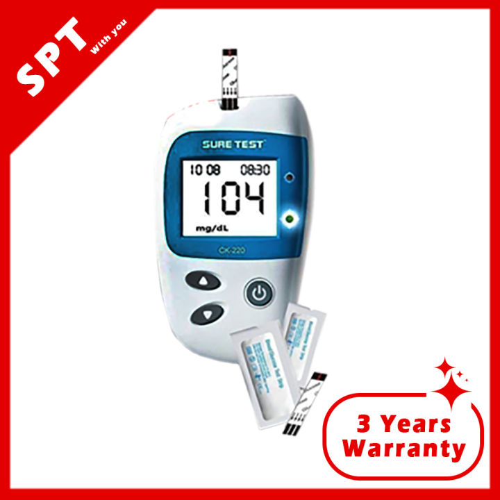 Sure Step Glucometer Machine Blood Glucose Monitor(SureTest) | Shop.com.mm