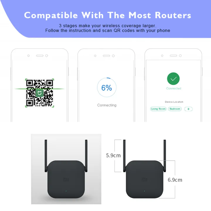 (Preorder)%20Xiaomi%20Mi%20Home%20300Mbps%20WiFi%20Amplifier%20Pro%20/%20ac1200%20WiFi%20Range%20Extender%20Repeater%20Portable%20WiFi%20Signal%20Extender%20-%20Image%202