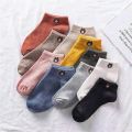 10 Pairs of Women's Socks - Elevate Your Style with Comfort and Durability, Perfect for Everyday or Special Occasions. 