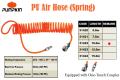 10M PU Air Hose (Spring Tpye) Pumpkin (31422). 