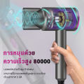 (Preorder) YOTEX Hair dryer, Electric hair dryer, Hair styling dryer, Portable hair dryer, Cold and hot air hair dryer, Adjustable wind speed dryer, Strong wind, Quiet, Fast drying, Does not damage hair, Hair dryer  ဆံပင်အခြောက်ခံစက်. 