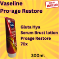 Vaseline Pro-age Restore body lotion 300ml Thailand. 