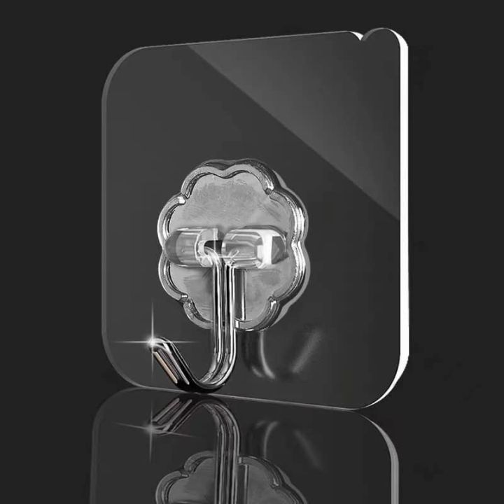 ကပ်အားပြင်းနံရံကပ်ချိတ်ကောက် အသေး ၁၂ခုပါ