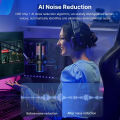 (Preorder) BOYA K5 USB RGB Desktop Microphone, Gaming Microphone, Wireless Microphone, Condenser Microphone, PC Microphone, Vocal Recording Microphone, Compatible with Mobile Phones.. 