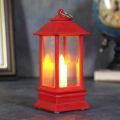 Flameless and Smokeless Acrylic Antique LED Hurricane Lantern Lamp and Wall Hanging Led Candle Light Holder. 
