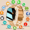 (Preorder) LIGE Women's Watch Fitness for New Bluetooth Call Smart Watch Full Touch Screen Sports for Android iOS  အမျိုးသမီးဝတ်လက်ပတ်နာရီ. 