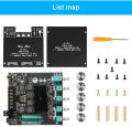 "Ship from Thailand" ZK-TB21 tpa3116d2 Bluetooth 5.0 amplifier board 50wx2 + 100W 2.1 channel power amplifier stereo board. 