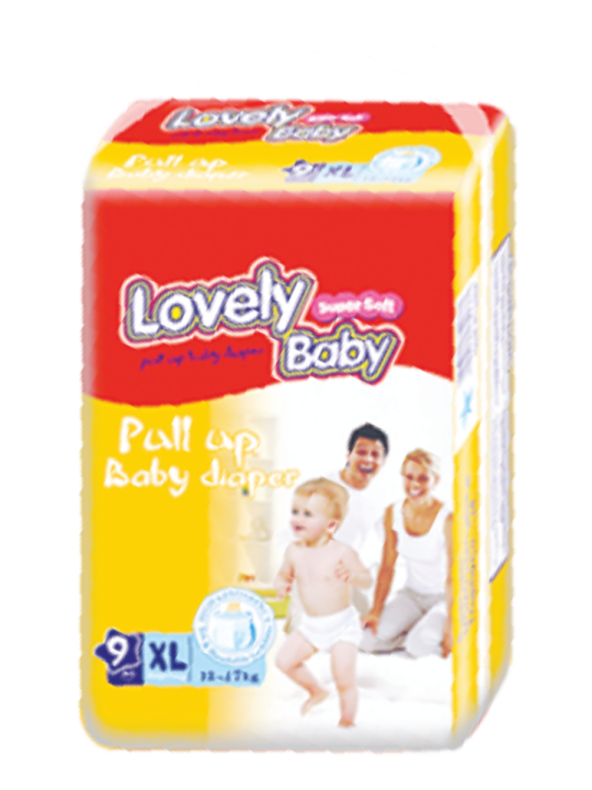 Lovely Baby>> Diaper>> XL -9 ctrns