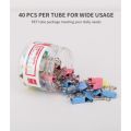 Deli binder clips 19mm (40pcs). 