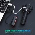 FL-R2X Flashlight with 3 LED (T6 LED*1 + XPE LED*2). 