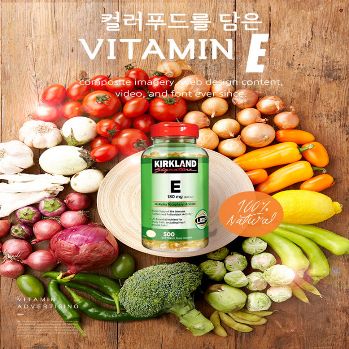 (Preorder)Kirkland%20Vitamin%20500%20Softgels%20400%20IU%20180%20Mg%20E%20-%20Image%204