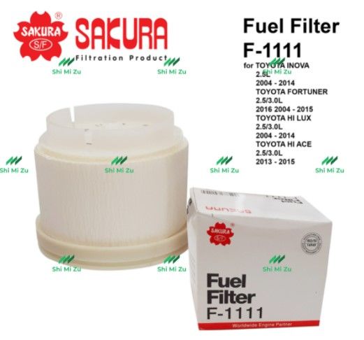 F-1111 Fuel Filter SAKURA for KD Engine